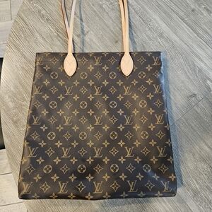 Louis Vuitton Carry It Brown Monogram Tote Bag